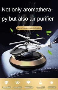 Metal Solar Helicopter Car Air Freshener