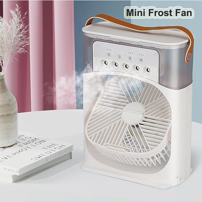 Cooling Fan With Icevمروحة تبريد بالثلج🔥last day sale 50% off