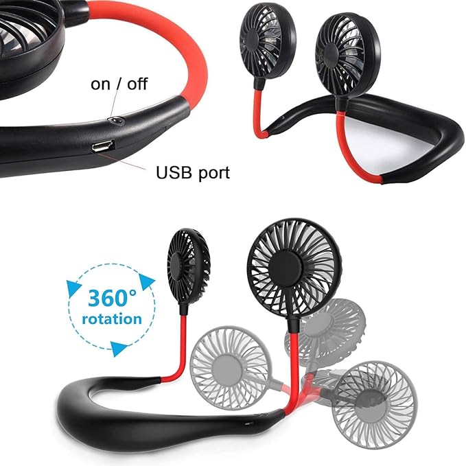 Last day sale🔥 50%off Pinlife Sports Neck Fan