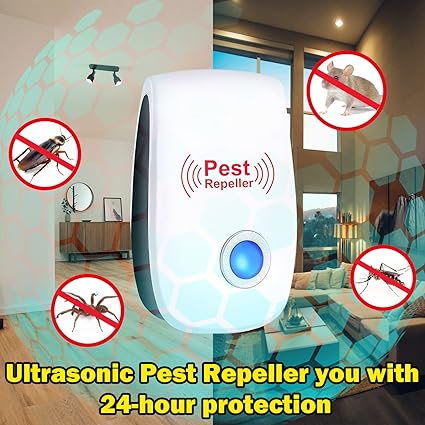 Last day sale 🔥50% off Ultrasonic Pest Repeller مبيد الحشرات بالموجات فوق الصوتية