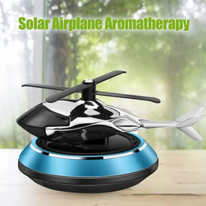 Metal Solar Helicopter Car Air Freshener