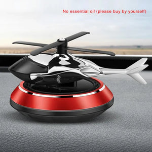 Metal Solar Helicopter Car Air Freshener